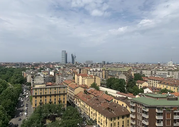 Monolocale con vista su Milano
